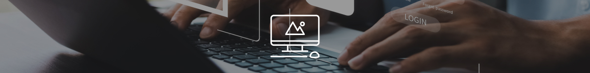 Image d'un homme sur un ordinateur